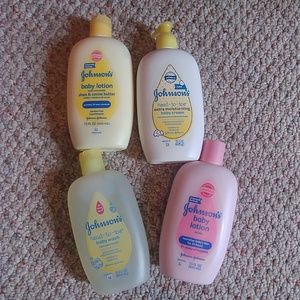 Baby lotion and soap